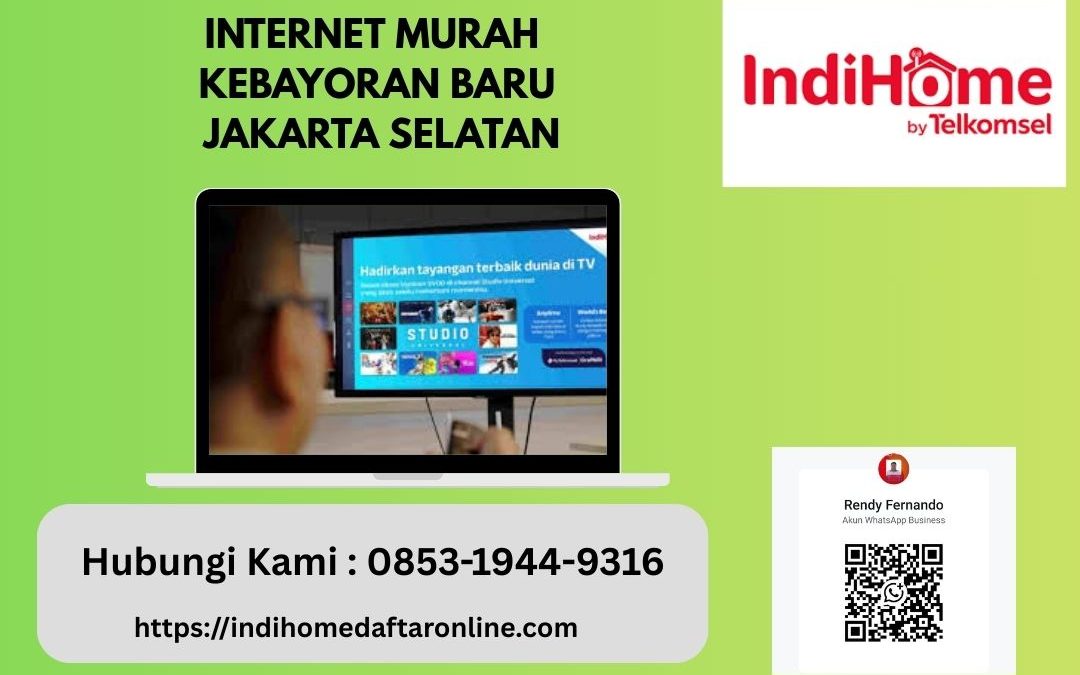 Internet Murah Kebayoran Baru Jakarta Seatan