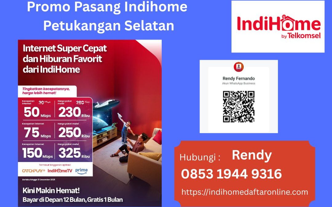 Promo Pasang Indihome Petukangan Selatan