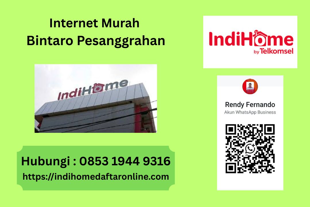 Internet Murah Bintaro Pesanggrahan