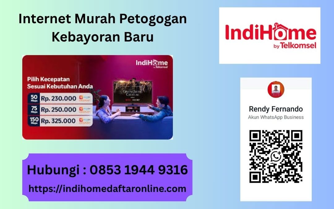 Internet Murah Petogogan Kebayoran Baru