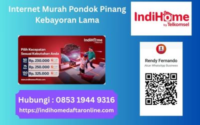 Internet Murah Pondok Pinang Kebayoran Lama