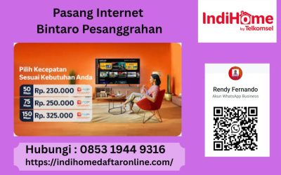 Pasang Internet Bintaro Pesanggrahan