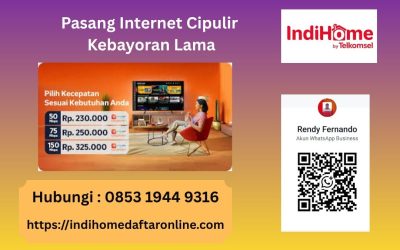Pasang Internet Cipulir Kebayoran Lama