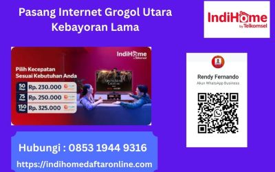 Pasang Internet Grogol Utara Kebayoran Lama