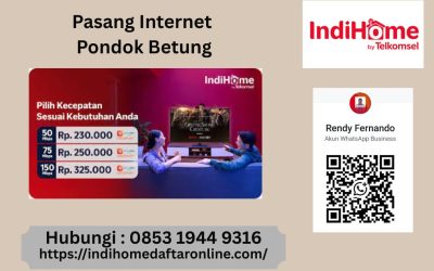 Pasang Internet Pondok Betung