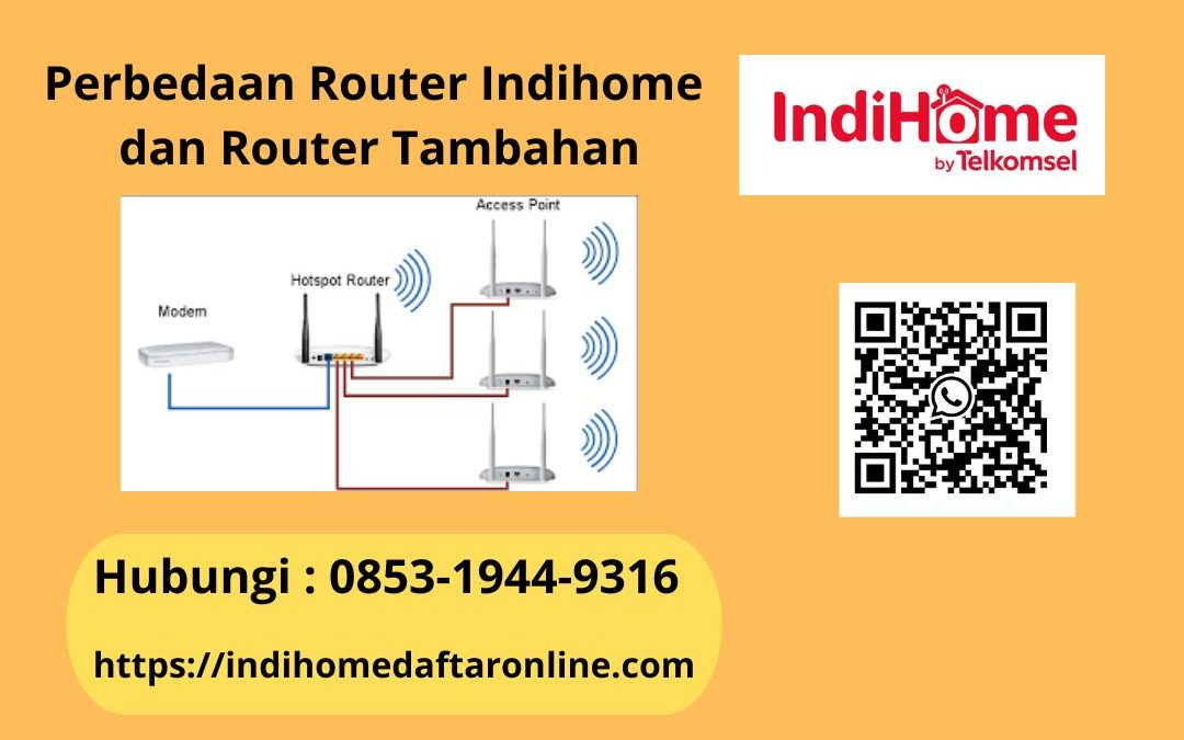 Perbedaan Router Indihome dan Router Tambahan