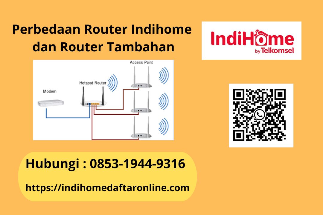 Perbedaan Router Indihome dan Router Tambahan