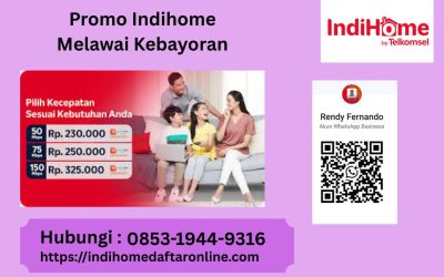 Promo IndiHome Melawai Kebayoran Baru