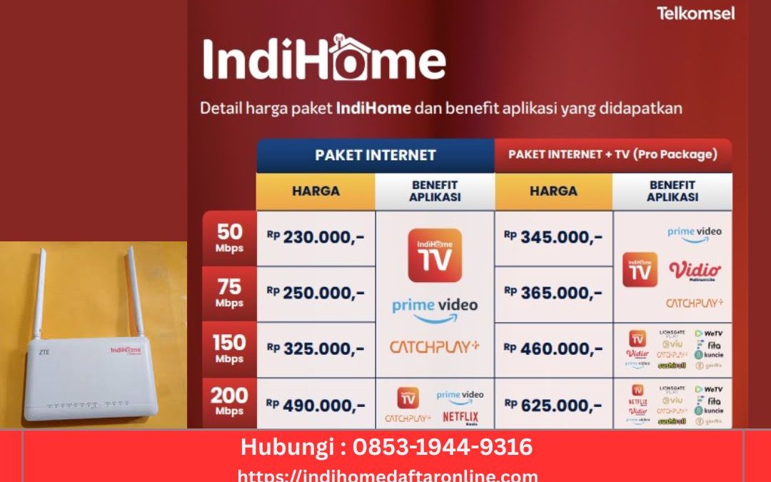 Berapakah Harga Paket Indihome