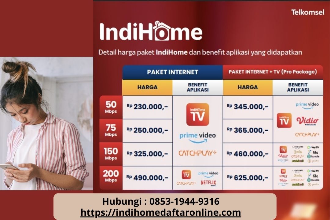 Berapa Biaya Pemasangan Indihome